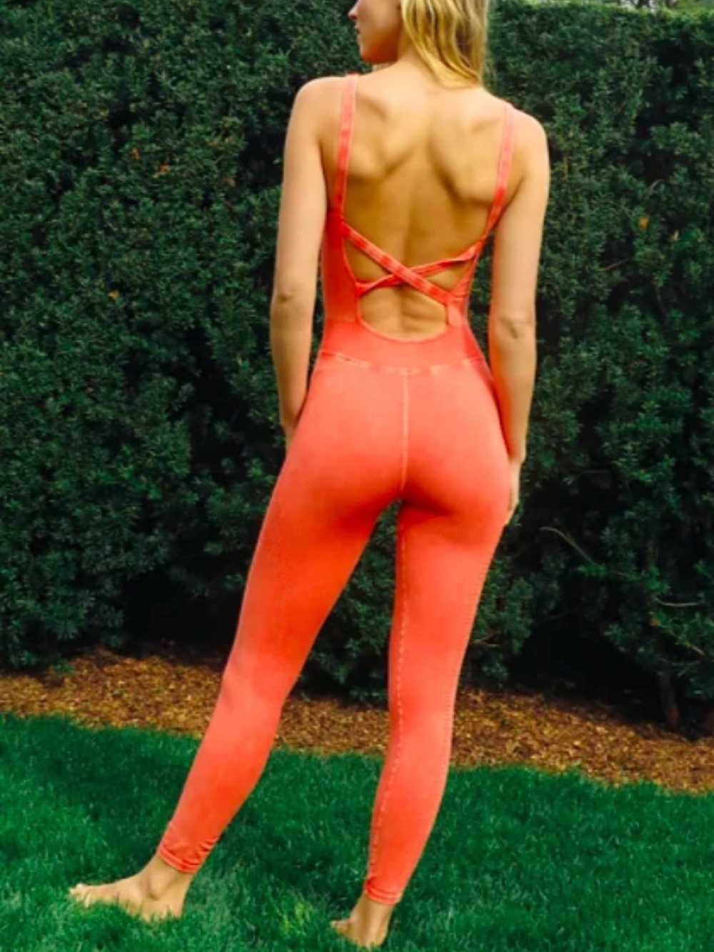 freepeople movement good karma onsie jumpsuit pink xs/small